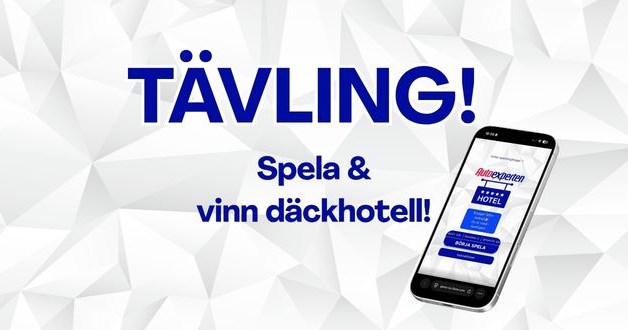 Spela och vinn en säsong på däckhotell