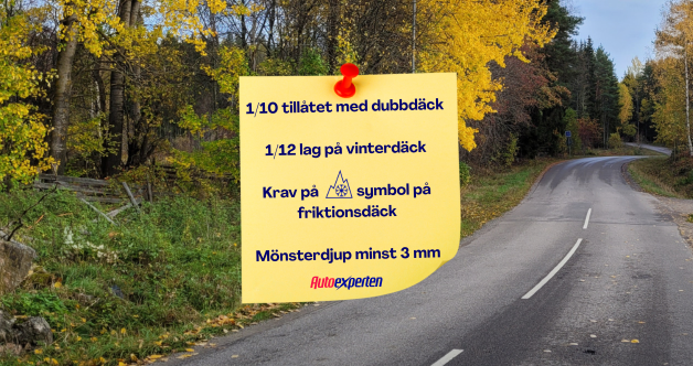 Vinterdäck regler 2025