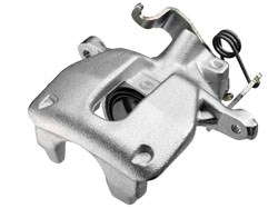 Bromsok med inbyggd handbromsfunktion. Bromsok med inbyggd handbromsfunktion. Detta gör att ett bromsok används för handbromsfunktionen på bilen.