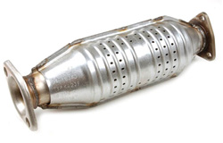 En modellanpassad katalysator som är typgodkännd.